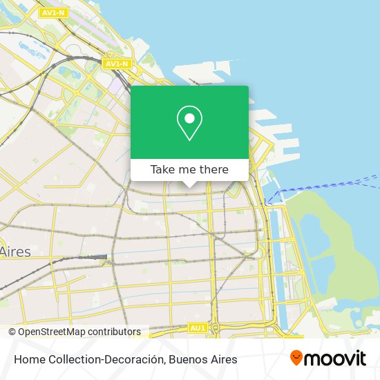 Mapa de Home Collection-Decoración