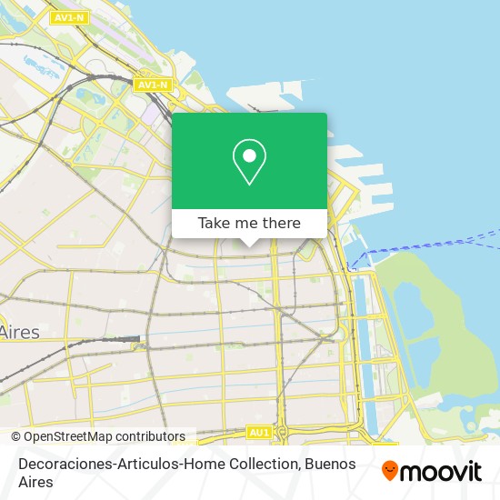 Decoraciones-Articulos-Home Collection map