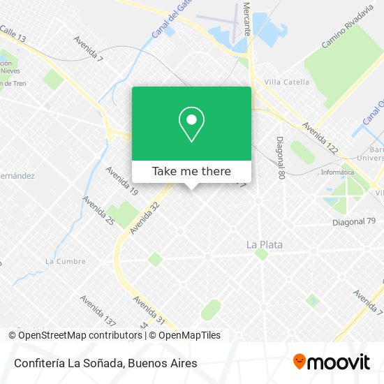 Confitería La Soñada map