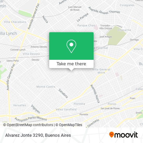 Alvarez Jonte 3290 map