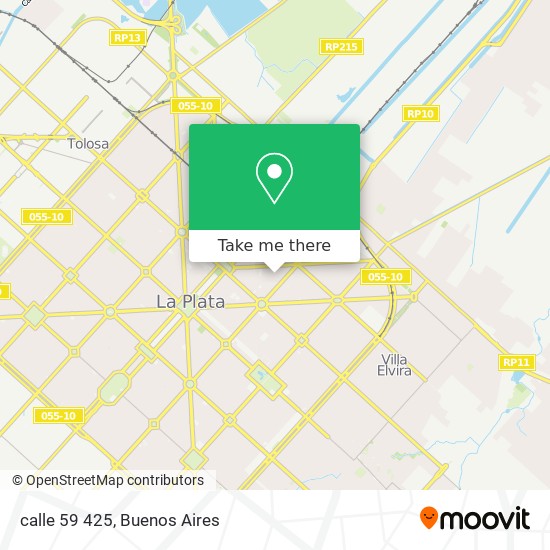 calle 59 425 map