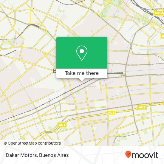 Dakar Motors map