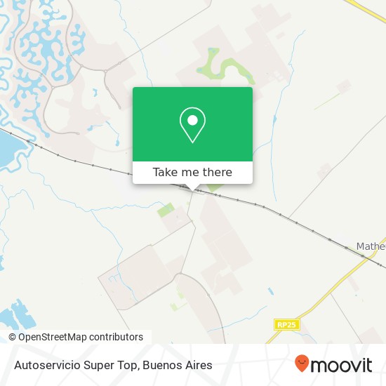 Mapa de Autoservicio Super Top