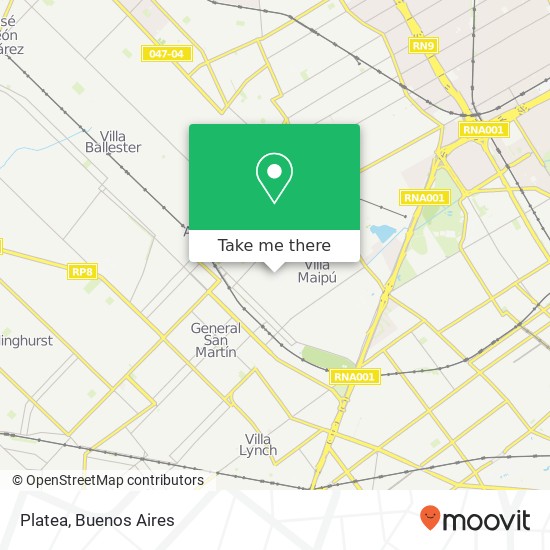 Platea map