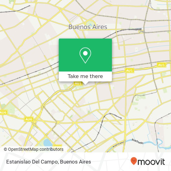 Estanislao Del Campo map