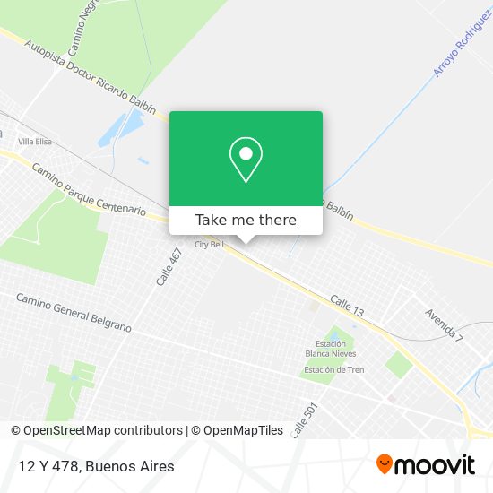 Mapa de 12 Y 478