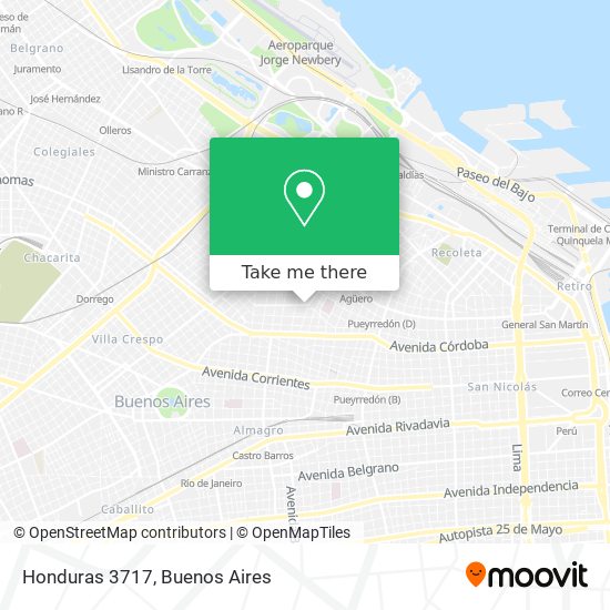 Mapa de Honduras 3717