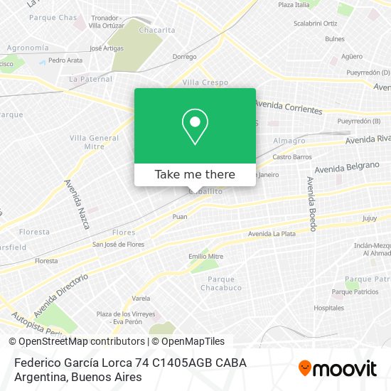 Federico García Lorca 74  C1405AGB CABA  Argentina map