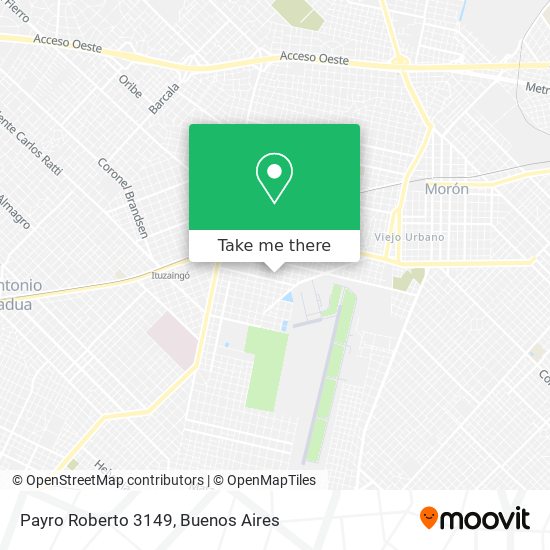 Mapa de Payro  Roberto 3149