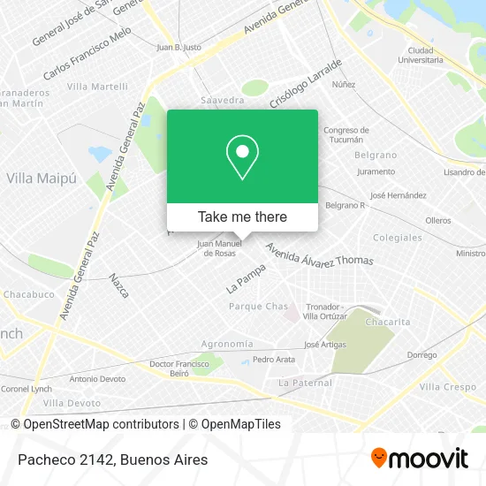 Mapa de Pacheco 2142