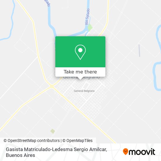 Gasista Matriculado-Ledesma Sergio Amilcar map