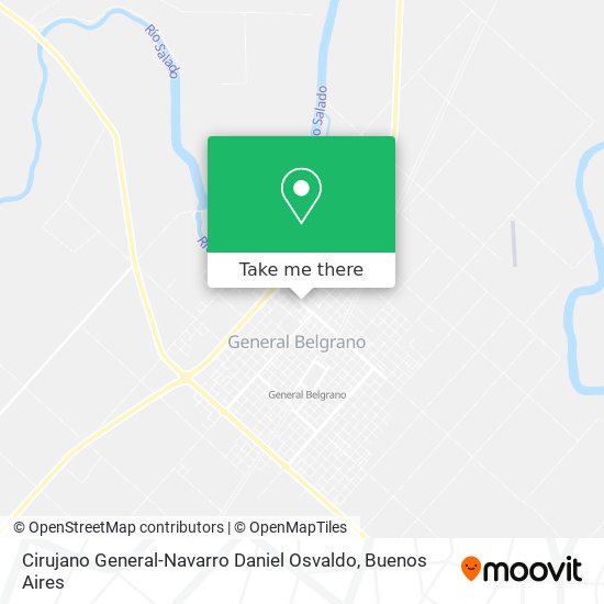 Mapa de Cirujano General-Navarro Daniel Osvaldo
