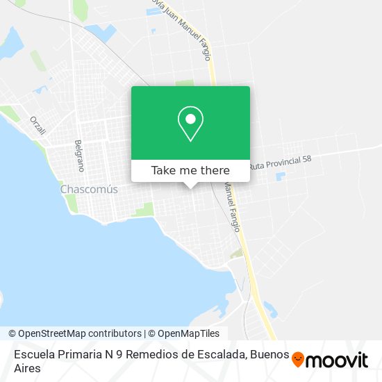 Escuela Primaria N 9 Remedios de Escalada map