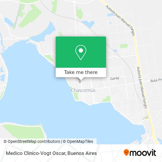 Mapa de Medico Clinico-Vogt Oscar