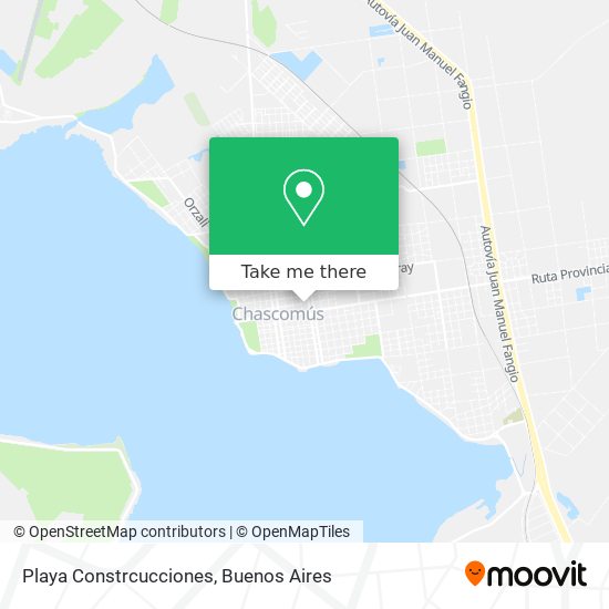 Playa Constrcucciones map