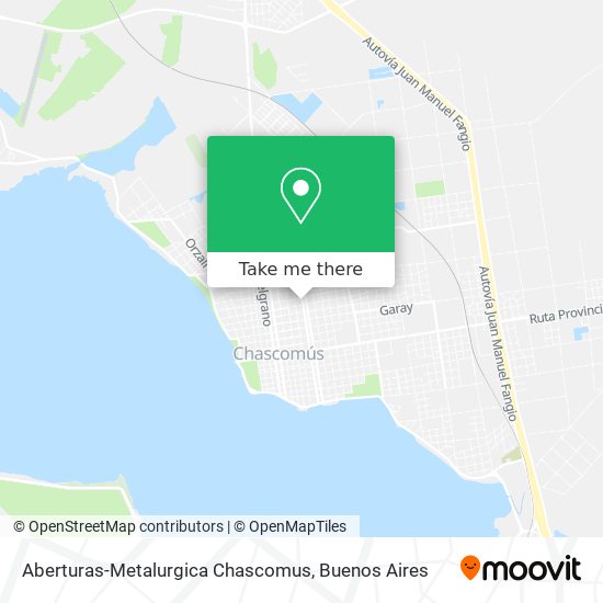 Mapa de Aberturas-Metalurgica Chascomus