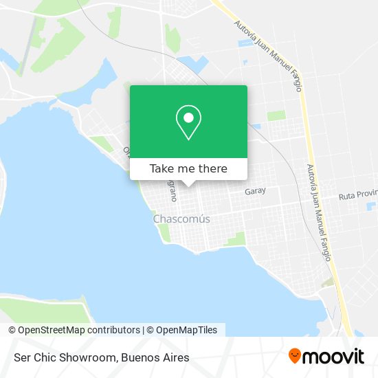 Ser Chic Showroom map