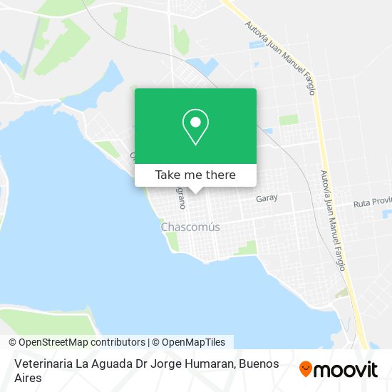 Mapa de Veterinaria La Aguada Dr Jorge Humaran
