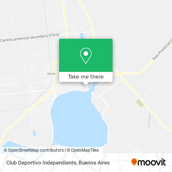 Club Deportivo Independiente map