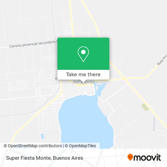 Mapa de Super Fiesta Monte
