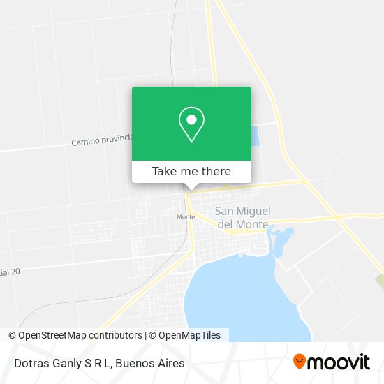 Mapa de Dotras Ganly S R L