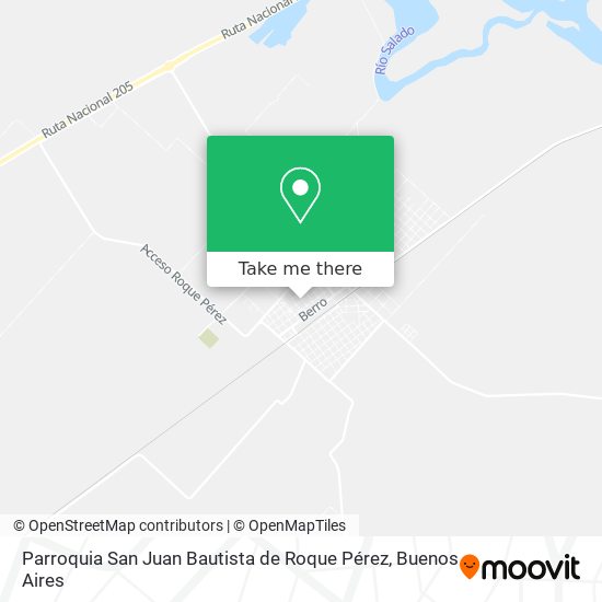Parroquia San Juan Bautista de Roque Pérez map