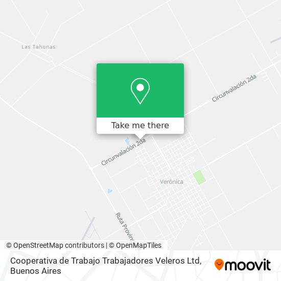 Cooperativa de Trabajo Trabajadores Veleros Ltd map