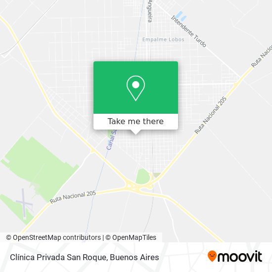 Clínica Privada San Roque map