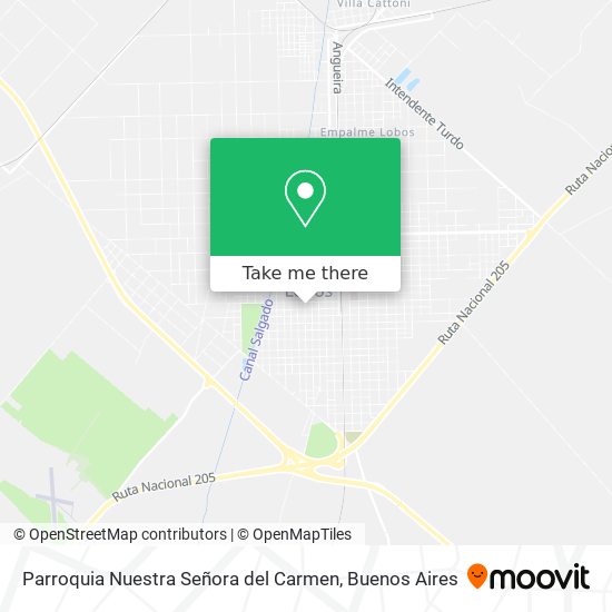 Parroquia Nuestra Señora del Carmen map