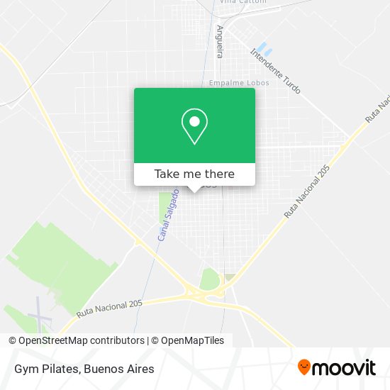 Mapa de Gym Pilates