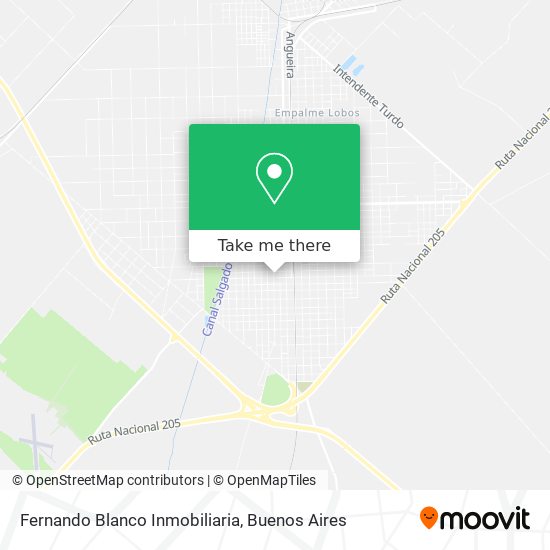 Fernando Blanco Inmobiliaria map