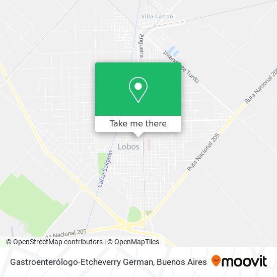 Gastroenterólogo-Etcheverry German map