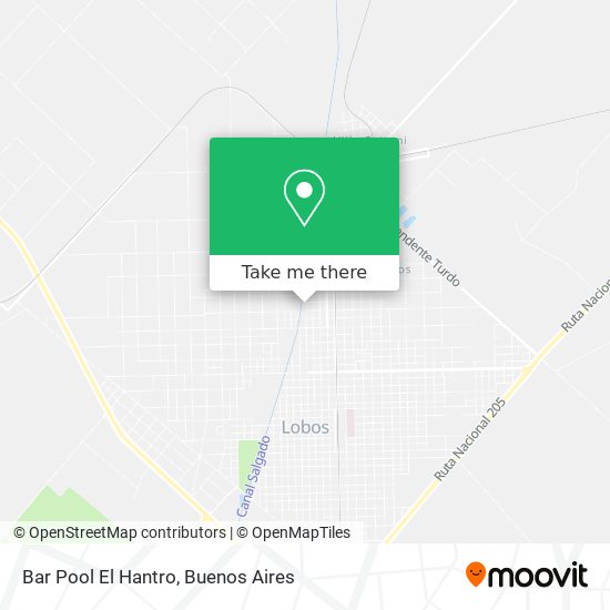 Bar Pool El Hantro map