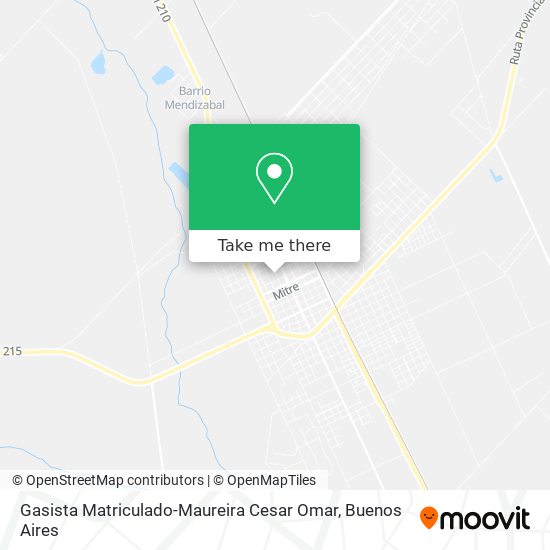 Gasista Matriculado-Maureira Cesar Omar map