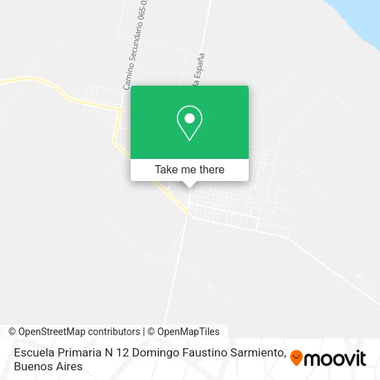 Escuela Primaria N 12 Domingo Faustino Sarmiento map