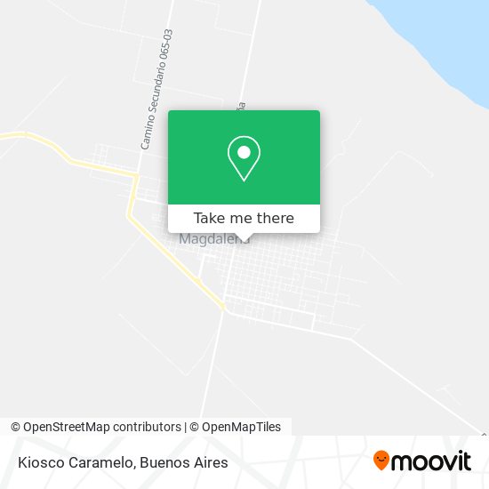 Mapa de Kiosco Caramelo