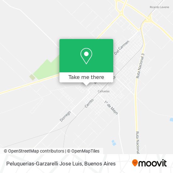 Mapa de Peluquerias-Garzarelli Jose Luis