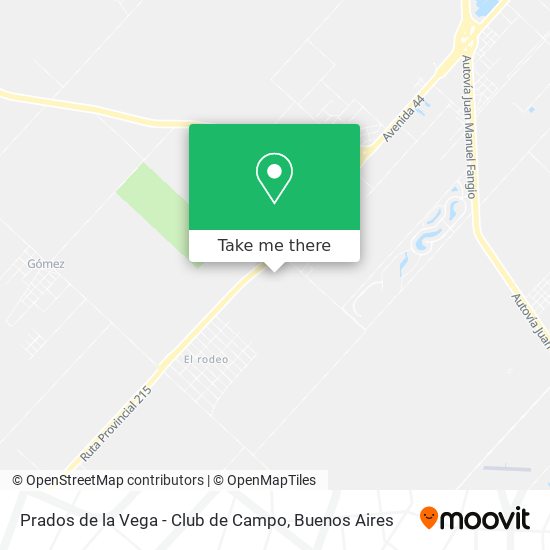Prados de la Vega - Club de Campo map