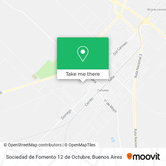 Sociedad de Fomento 12 de Octubre map