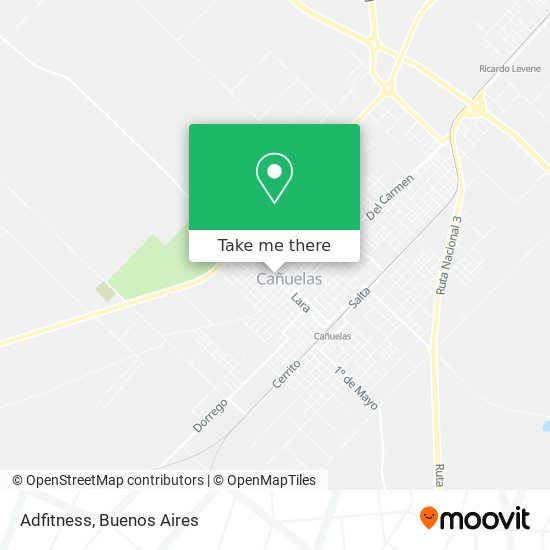 Adfitness map