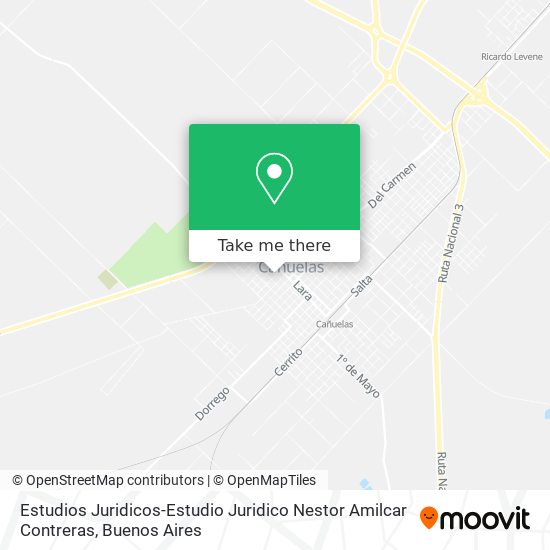Mapa de Estudios Juridicos-Estudio Juridico Nestor Amilcar Contreras
