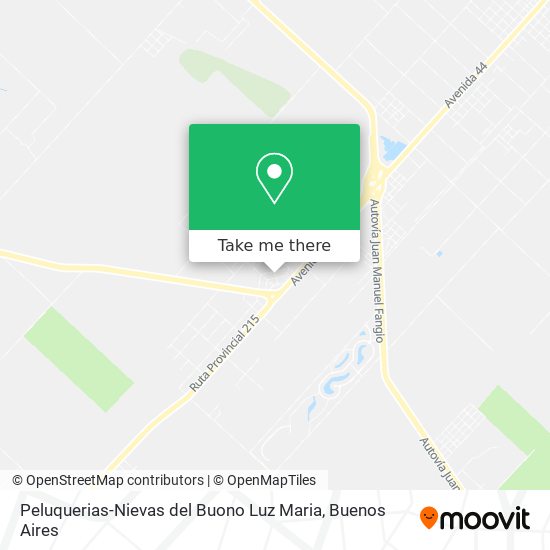 Mapa de Peluquerias-Nievas del Buono Luz Maria