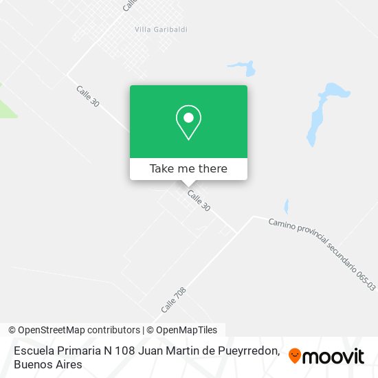 Escuela Primaria N 108 Juan Martin de Pueyrredon map
