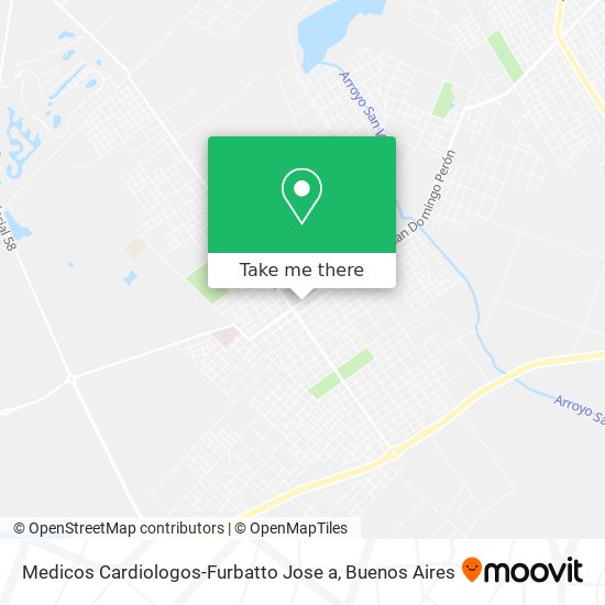 Mapa de Medicos Cardiologos-Furbatto Jose a