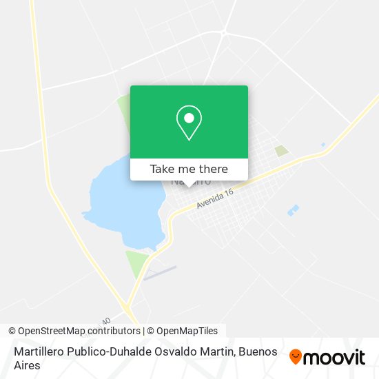 Martillero Publico-Duhalde Osvaldo Martin map