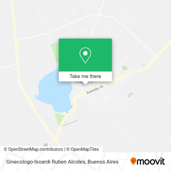 Mapa de Ginecologo-Isoardi Ruben Alcides