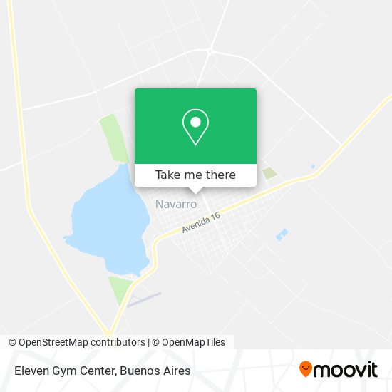 Eleven Gym Center map