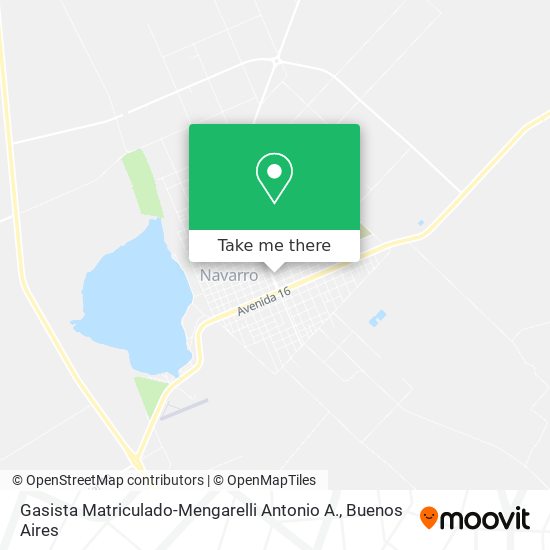 Gasista Matriculado-Mengarelli Antonio A. map