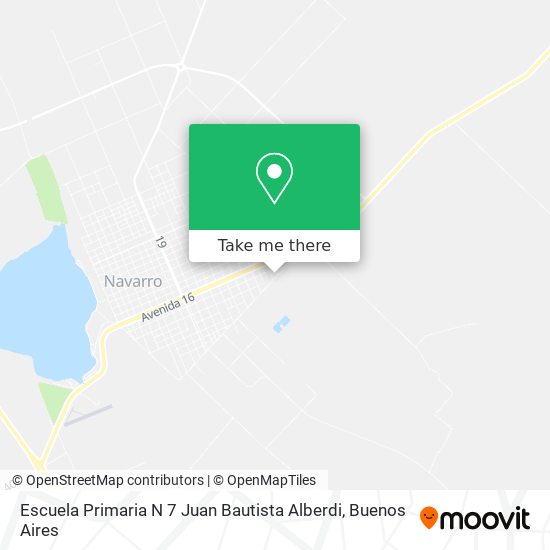 Escuela Primaria N 7 Juan Bautista Alberdi map