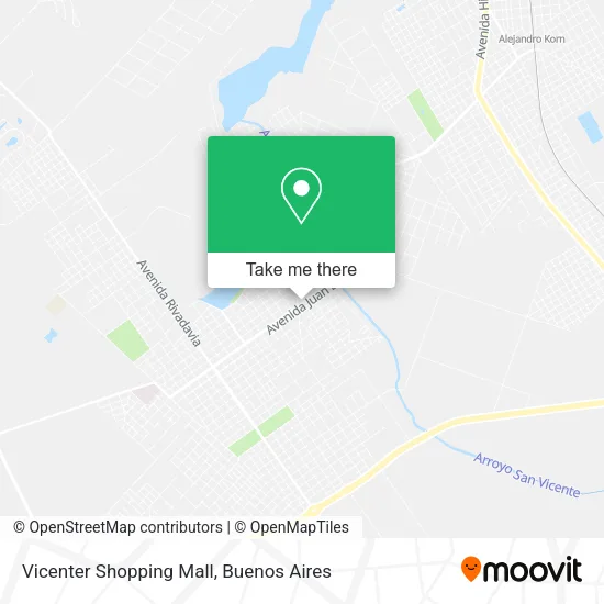 Mapa de Vicenter Shopping Mall